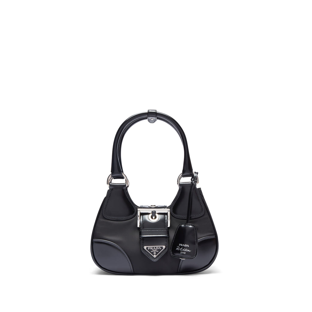 black Prada Moon bag