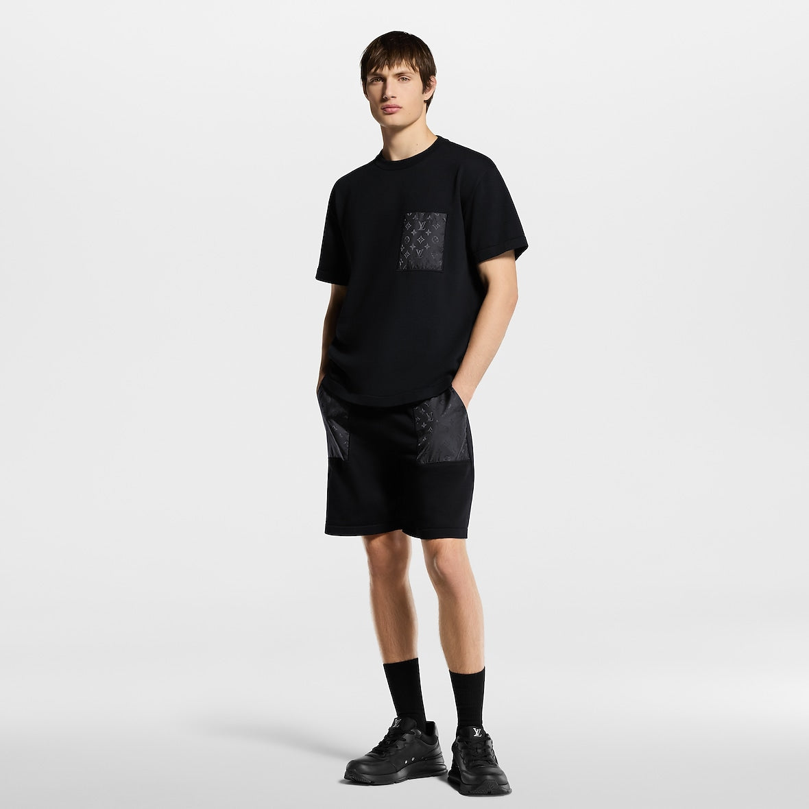 T-Shirt With Technical Signature Details