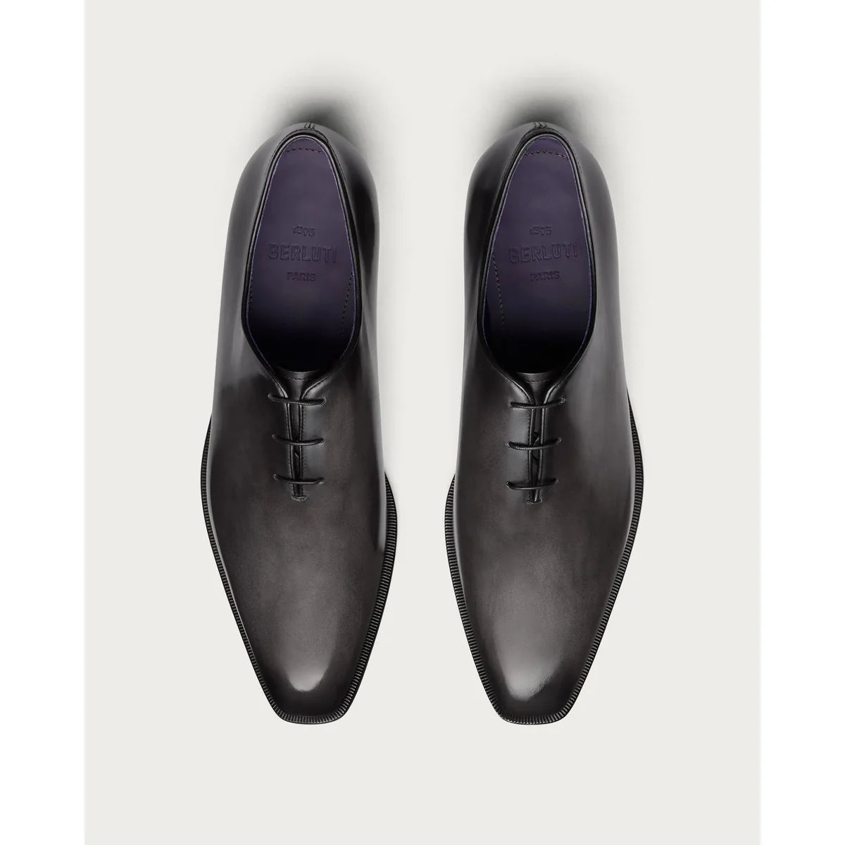 Richelieu Berluti - Alessandro Démesure - Cuir de Veau Venezia - Noir