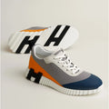 Espadrilles Hermes - Bouncing - Bleu/Orange