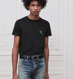 T-Shirt with Dior Clover Embroidery, Regular Fit