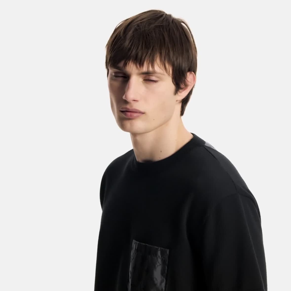 T-Shirt With Technical Signature Details