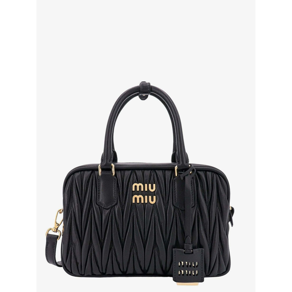 Miu Miu Arcadie Matelassé Nappa Leather Bag