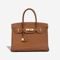 Hermès Birkin 25 bag in Gold Togo