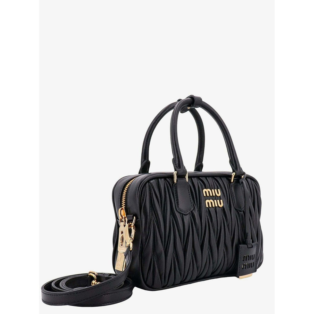 Miu Miu Arcadie Matelassé Nappa Leather Bag