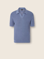 Zegna Lilac Premium Cotton Polo Shirt