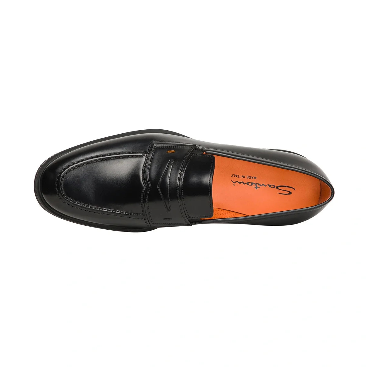Mocassin Santoni - Easy - Cuir - Noir