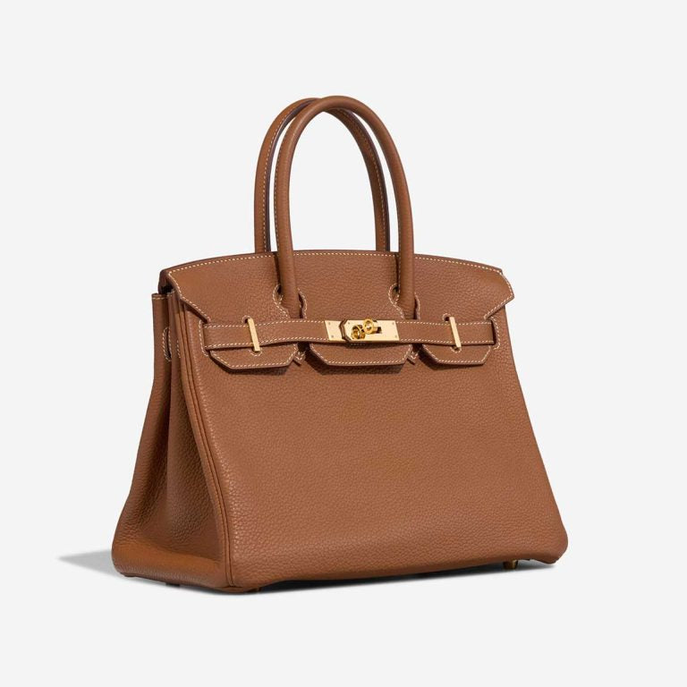 Hermès Birkin 25 bag in Gold Togo