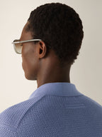 Zegna Lilac Premium Cotton Polo Shirt