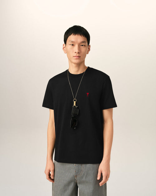 Ami Paris "Ami de Coeur" T-Shirt in black
