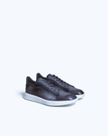 SNEAKERS BERLUTI STELLAR VENEZIA EN CUIR DE VEAU EN GRIS BLEUATRE