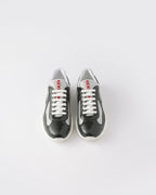 Prada America's Cup Patent Leather and Technical Fabric Sneakers.