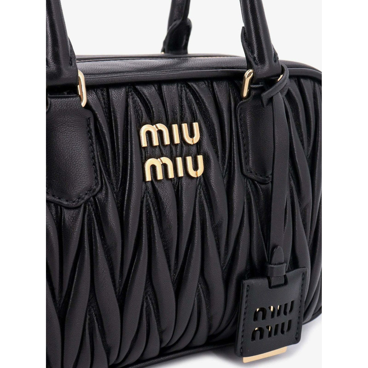 Miu Miu Arcadie Matelassé Nappa Leather Bag