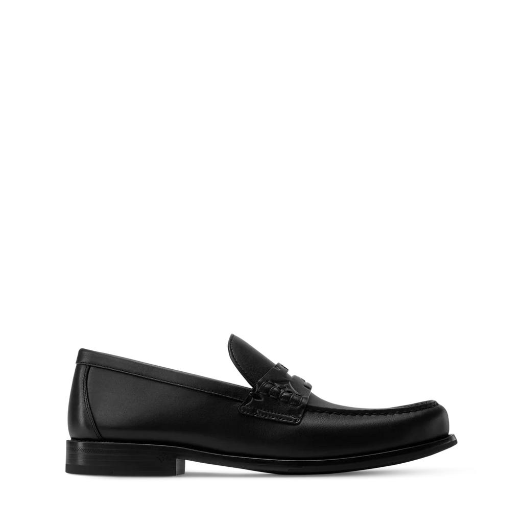 Mocassins Louis Vuitton - Major - Cuir lisse - Noir
