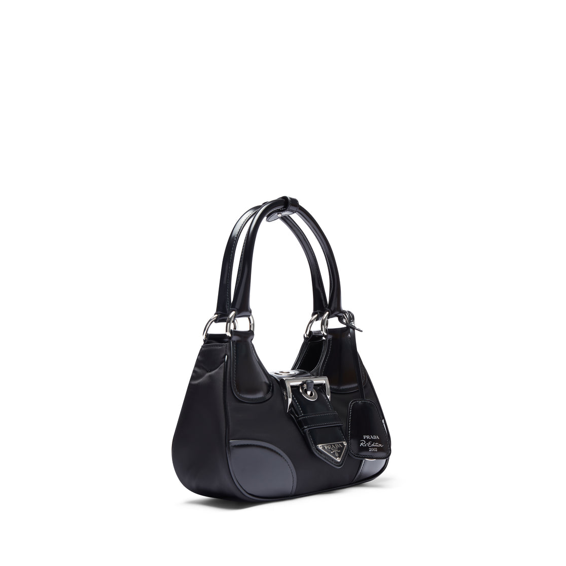 black Prada Moon bag