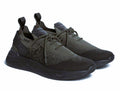SNEAKERS BERLUTI SHADOW EN MAILLE STRETCH CUIR EN MARRON CLAIR