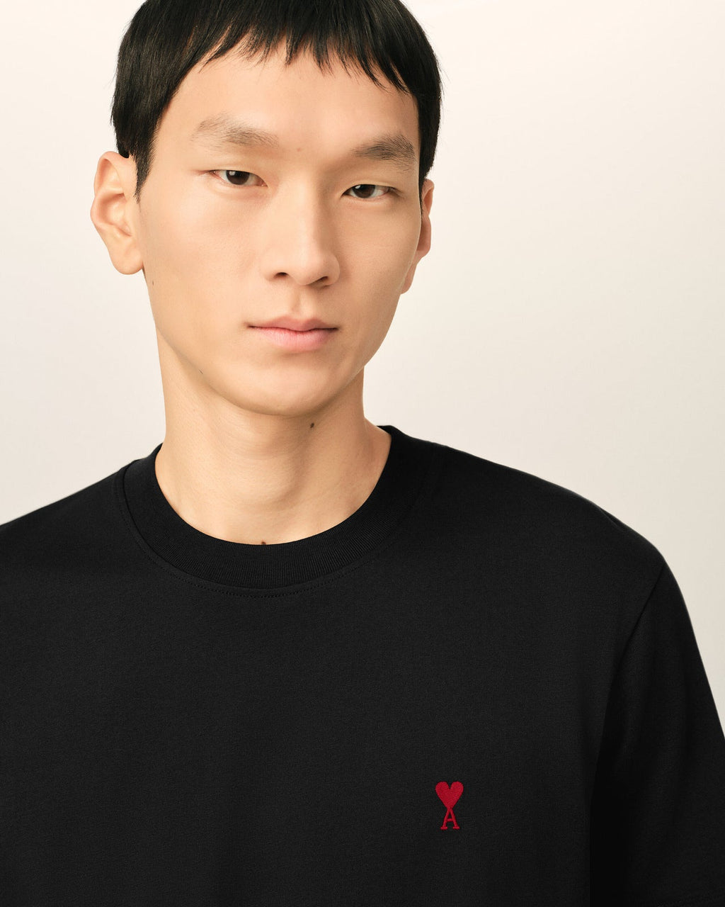 Ami Paris "Ami de Coeur" T-Shirt in black