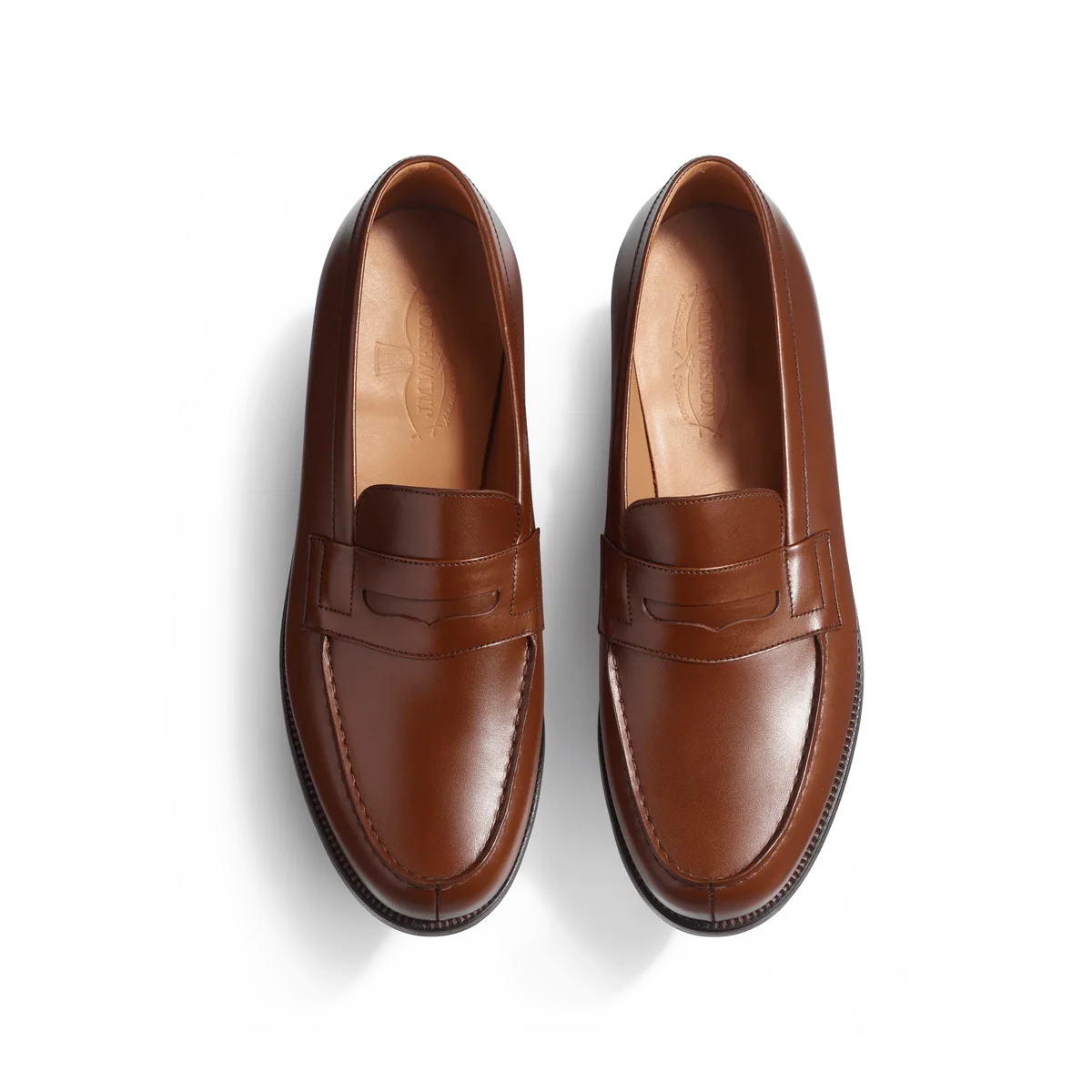 Mocassins J. M WESTON - 180 - Marron