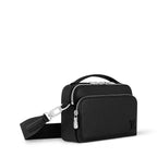 the Louis Vuitton Avenue Messenger in black Taiga cowhide leather.