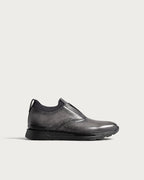 BERLUTI Fast Track Scritto Venezia Leather Slip-On