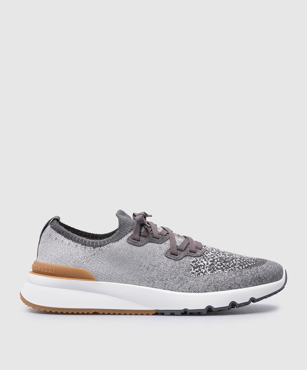 Brunello Cucinelli Cotton Chiné Knit Runners