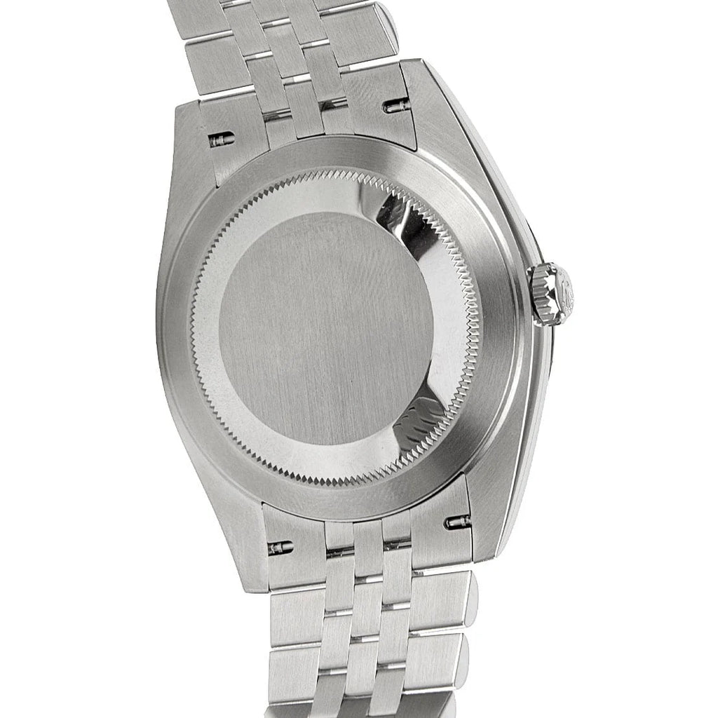 Rolex Datejust 41 featuring the distinctive "Wimbledon" dial