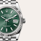 Rolex Datejust green dial