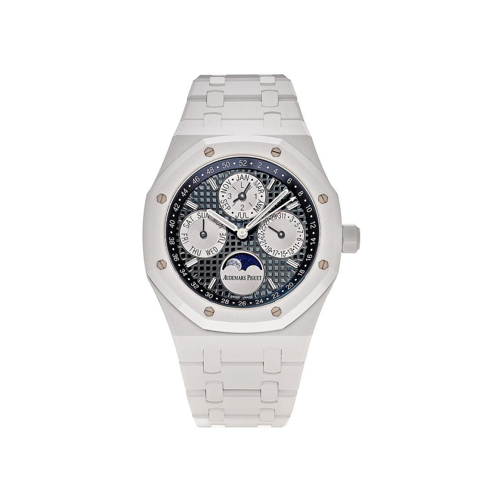 Audemars Piguet Royal Oak Perpetual Calendar White Ceramic